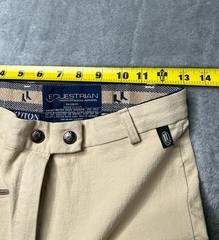 Equestrian Riding Apparel Pants Size 28 Cotton Breeches Riding