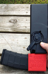 Golden Eagle / 6mmProShop M4 Airsoft GBBR Odin Speedloader Adapter (Red)