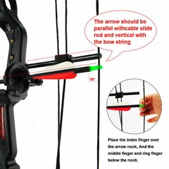 Compound Bow Archery Kit for Youth & Beginner Right Handed 19”-28” Draw Length