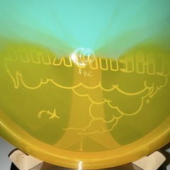 Doomsday Discs Chemtrail Disc Golf Disc 174g Blue/Yellow Blue Yellow
