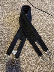 48” Bucas Cotton English Girth Black