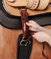 Western Saddle Cinch -Stainless Steel – SNUGGIT Roller – 24″,27″,30″,33″,36″