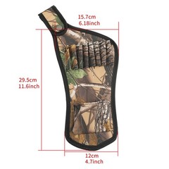 Archery 8 Holes Arrow Quiver Hip Pocket Holder Waist Hanged Crossbow Arrow Hunt