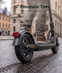 NAVEE V25 Electric Scooter for Adults, 20MPH, 15 Miles Range,10″ Tires, Commuter