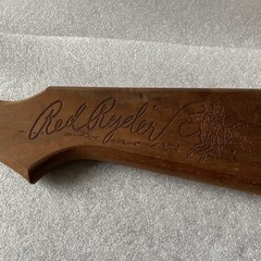 Daisy Red Ryder 1938–1988 BB Gun Wooden Stock w/ Brass Medallion