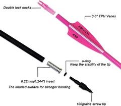 Durable 30-Inch Carbon Arrows – Perfect for Hunting & Target Practice, 12 Pack