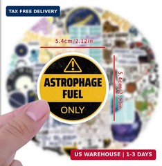 60Pcs Project Hail Mary Stickers, Funny Astronaut Stickers Waterproof Vinyl Gift