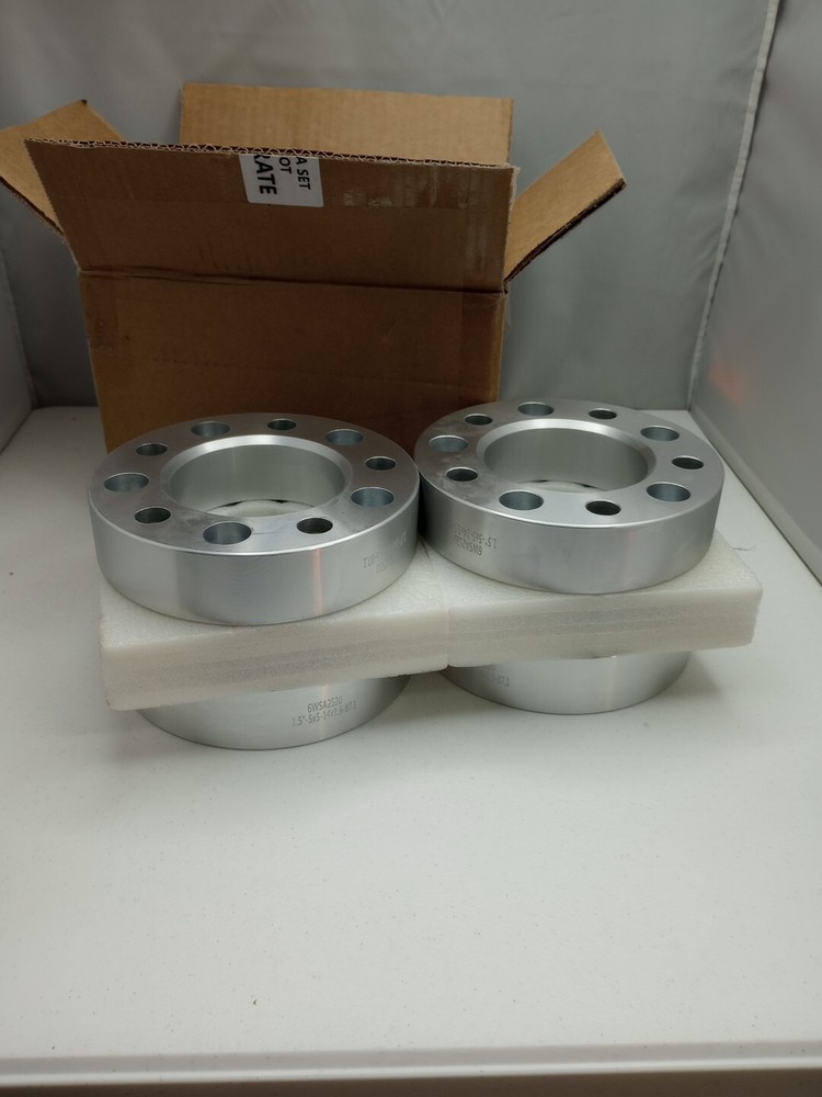 4 Pieces 2.00″ Wheel SpaceAdapters 6 on 135Mm 87.1Mm Hub Centric 14Mm 1.5 Lug58