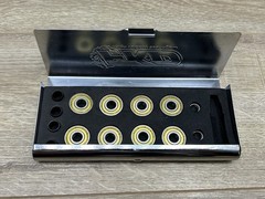Vintage FKD Gold Skateboard High Velocity Bearings Set Of 8