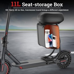 LADPED Adult Electric Scooter Folding E-Scooter W/11L luggage Seat City Commuter