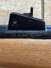 Crosman Model #70 .177 Single Shot Bolt Action Co2 With Weaver Scope