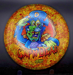 Discraft ESP Buzzz 180g Cap N Dead SuperColor Full Foil Rare Midrange