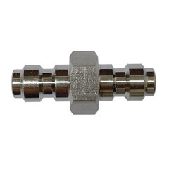 HMKUGO Double Male Quick-Disconnect Coupling Adapter, Stainless 8mm, 1 PCS