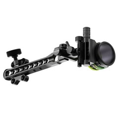 Compound Bow Sight 5Pin 4X 6X 8X Lens .019″ Micro Adjustable Archery Target Hunt