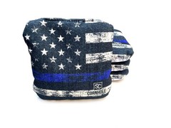 Professional Dual Sided Cornhole Bags- 16 oz 6×6 w/Premium Resin Fill – Offic…