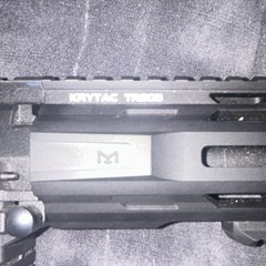 KRYTAC Trident MK2 “honey badger” colorway with suppressor