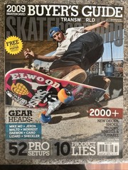 Transworld Skateboarding Magazine Holiday 2008 Buyer’s Guide Vintage