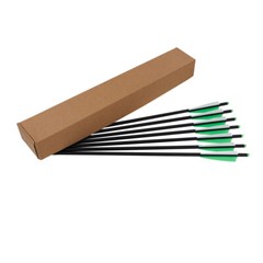 12x 17″ 20″ 22″ Carbon Arrows Crossbow Bolts for Crossbow Hunting Archery Quiver