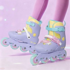 Nattork Inline Skates for Girls Kids Teens Boys Age 4-16, 4 Sizes Adjustable …