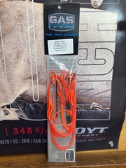 Gas Bowstrings Hoyt RX-9 Strings w/Speed Nocks RX9 ALL Flo Orange
