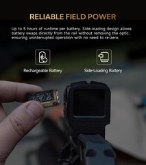 INFITAC ATP13 Compact Thermal Scope for Airsoft, Red Dot-Sized Thermal Sight …