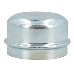 4 Replacement 50mm Metal Dust Cap Wheel Hub Trailer Bearing Grease Cover