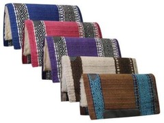 Showman 36″ x 34″ 100% Wool Top Cutter Style Saddle Pad