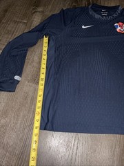 Nike Men sz L Team USA 2024 Olympic Skateboarding Jersey Long Sleeve FD6333 451