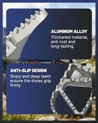 Aluminum Dirt Bike Foot Pegs for EBOX 1.0/2.0/3.0, EBOX V2/3, and Dragster