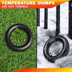 2 Pcs 10x3in Electric Scooter Inner Tube Set – 80/65-6 Inner Tubes for Bike T…