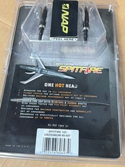 NAP Spitfire 125 Grain 1-1/2” Cutting Diameter 2 Pack NIP.