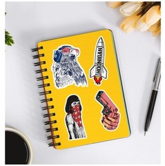 100 Pcs Funny Tags DC Vans Coal Bape Fashion Stickers Skateboard/Luggage/Laptop