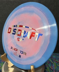 Discraft ESP Raptor Distance Driver Cotton Candy Swirly Flag Foil 170-172g New