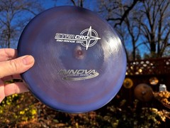 Star CRO Penned OOP New PFN (One of a Kind) Purple Gold Disc Golf Innova #5053