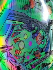 PDGA PINBALL Full Foil BUZZZ – Discraft Disc Golf Midrange Landscape 5/4/-1/1