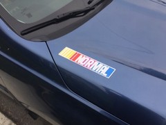 NASCAR NORMAL Bumper Funny gift Parody Skate Punk Truck Art Logo Sticker Decal