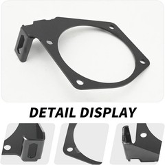 4 Bolt Throttle Cable Bracket Fits for Engine Intakes 92mm-102mm LS LSX LS1 LS2