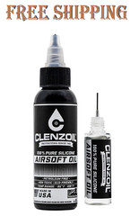 CLENZOIL Airsoft Oil | 100% Silicone Air Gun Oil & Airsoft Chamber Lube…
