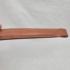 Western Headstall Brow Band 16.5 x 1 1/8″ Loop 1 1/8″ Rawhide Western Embr. New