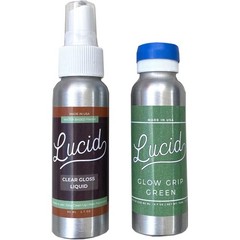 Lucid Grip – Clear and Glow Spray on Griptape Kit for Longboard, Skateboard – C