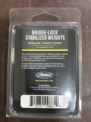 Mathews 1oz Bridge-Lock Weight InterLock Stabilizer Archery NEW