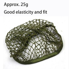 Tactics Airsoft Helmet Net Cover, Army Green Camouflage One Size, green