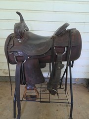 J & S 16.5″ Used Cutting Saddle