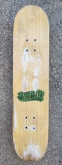 VTG Satellite Skateboard Cruiser Skulls Roses Green 31 Inches USA