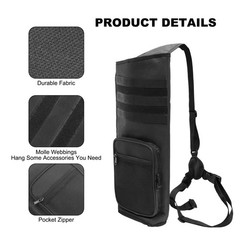 Lightweight Back Arrow Quiver, Holds 22-28 Arrows, Molle System, Adjustable 3…