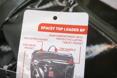 Swiss Tech Spacey Top Loader Backpack Green Laptop Pocket New