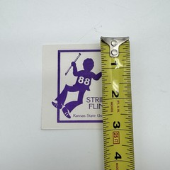 Lot 8 Stickers Kansas State University String Fling 1988 KSU Orchestra Band Vtg
