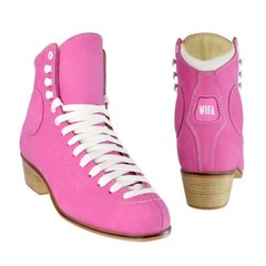 WIFA Street Deluxe Roller Skate Boots, Durable Nubuck Leather, Dance, Park Ready