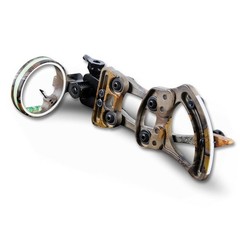 Archery Compound Bow Sight 1 Pin Professional Bow Sight Light Micro Adjustable ]