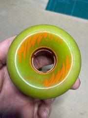 Tony alva Skateboard Wheels 97a 60mm × 39.5mm rare USED